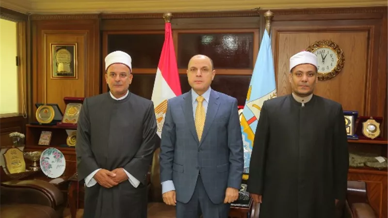محافظ كفرالشيخ يستقبل وكيل وزارة الأوقاف الجديد