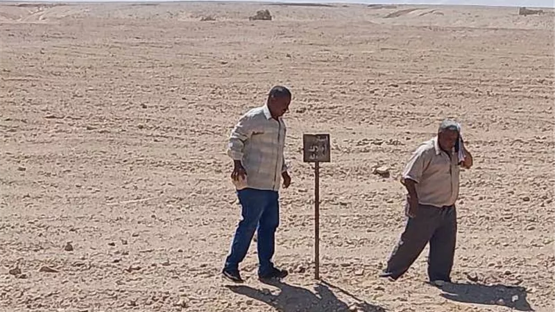 إزالة ٤ حالات تعدى على أملاك الدولة بالزينية في الأقصر