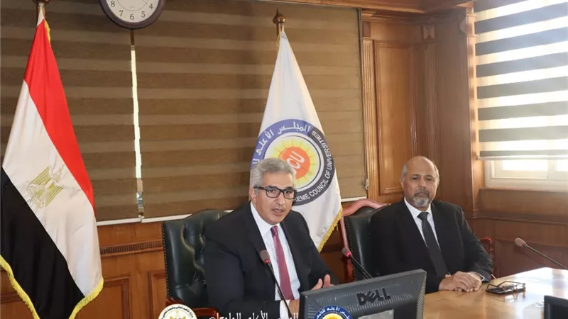 المجلس الأعلى لشئون التعليم والطلاب يعقد اجتماعه الدوري