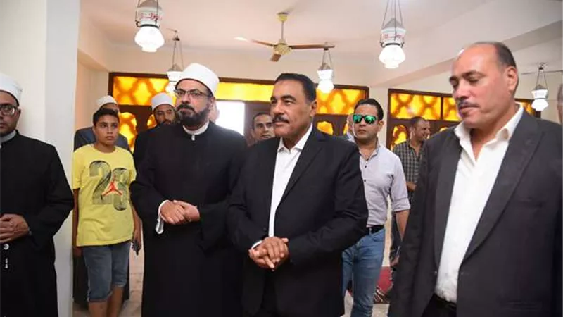 شعيب يتفقد مقر المركز الثقافي الإسلامي الجديد بمسجد العوام