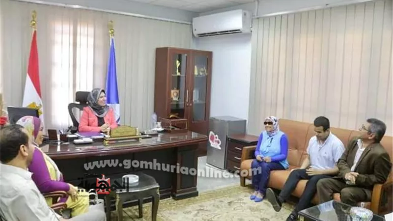 الصديق تستقبل وفد مكتبة مصر العامة بالإسماعيلية لبحث التعاون