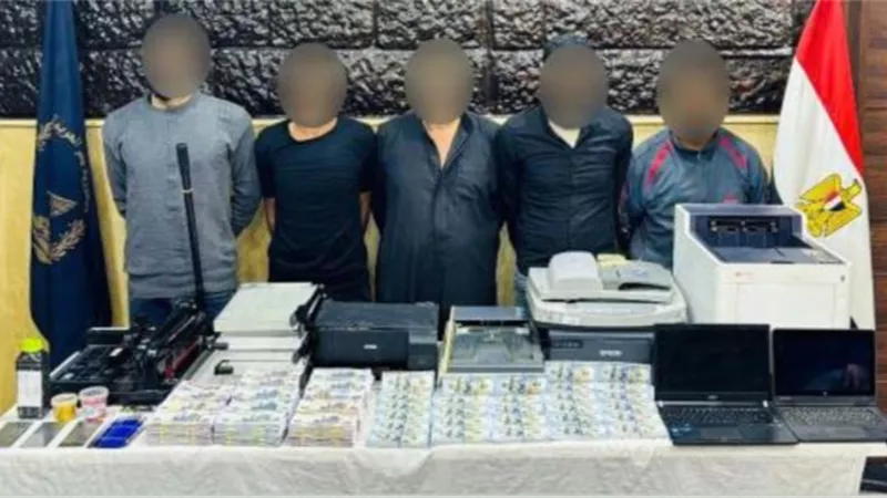تفاصيل ضبط أخطر تشكيل عصابى لتقليد العملات الورقية وترويجها