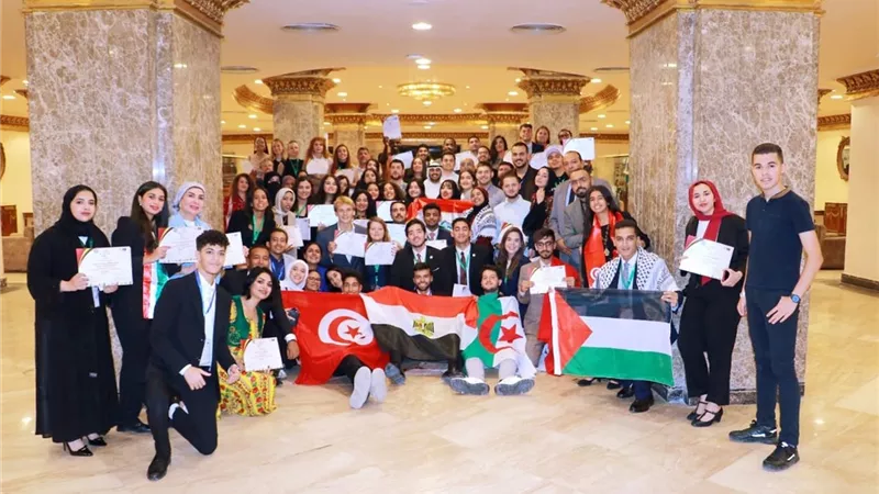 وزارة الرياضة تختتم منتدى الشباب العربي الأوروبي