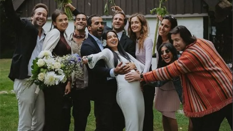 سلمى أبوضيف تحتفل بذكرى زواجها في الدنمارك