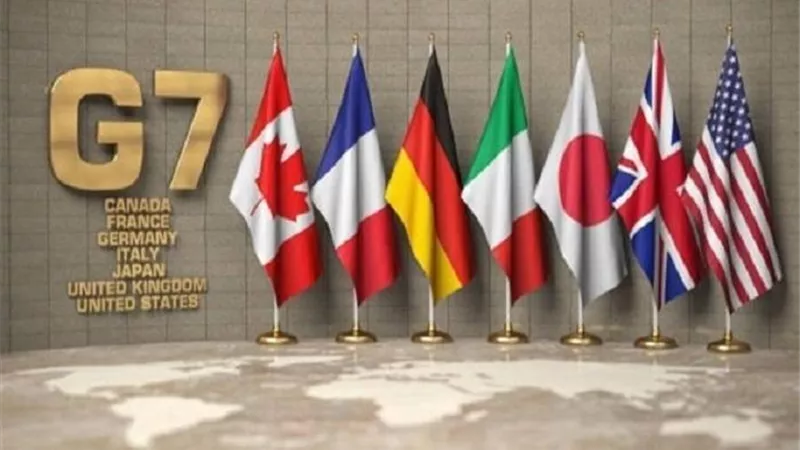 مجموعة ال7 تعرب عن قلقها إزاء التعاون العسكري الروسي مع الصين وإيران