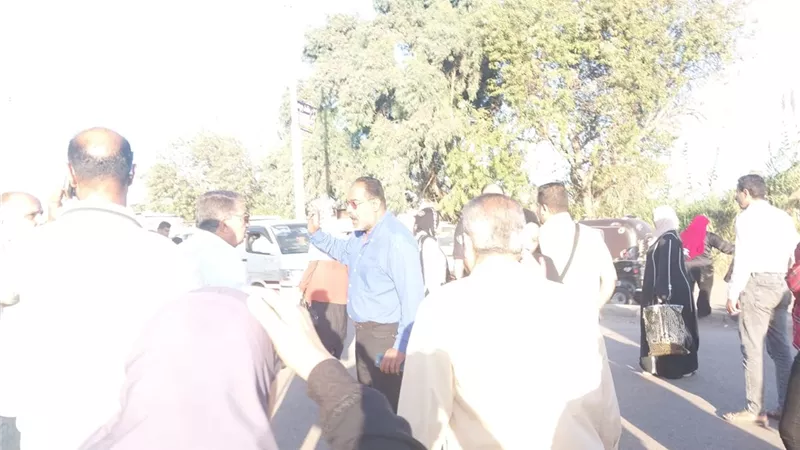محافظ الدقهلية يقوم بجوله مفاجئة لمنية النصر