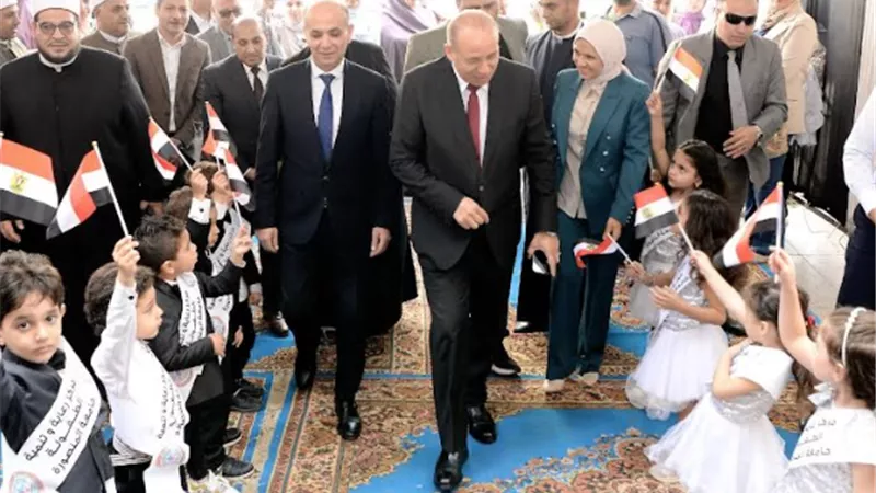 افتتاح معرض جامعة المنصورة الثالث عشر للكتاب