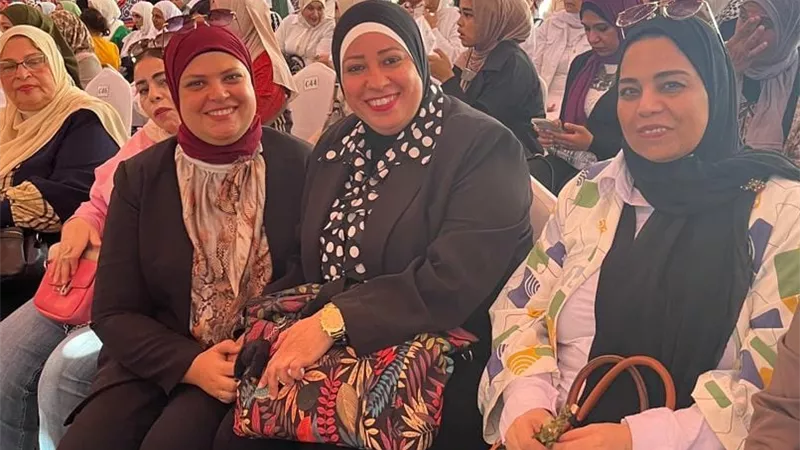 أمينة المرأة بحزب الشعب الجمهوري بقنا تشارك في منتدى دندرة