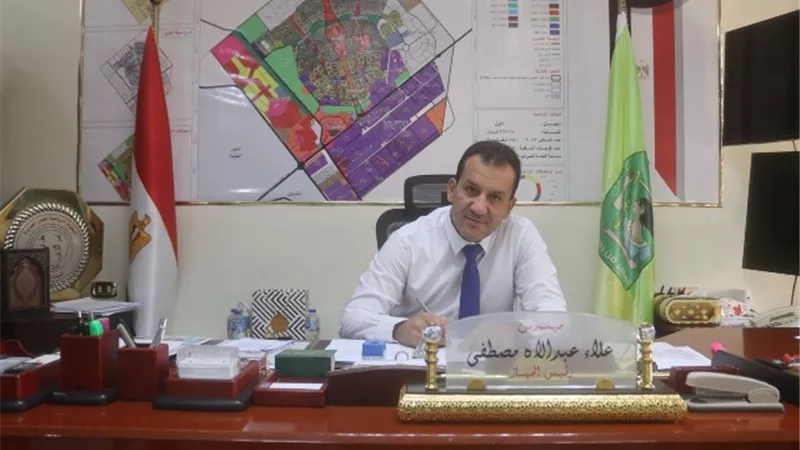 عبد اللاه: تنفيذ مدرستين بالحى ٢٠و٢١ بالعاشر من رمضان.. بالصور