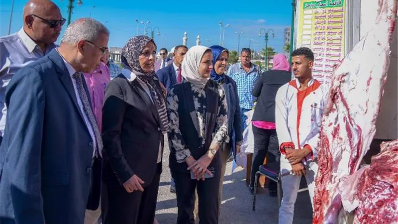 قافلة زراعية لتوفير السلع الغذائية بأسعار مخفضة بالإسكندرية