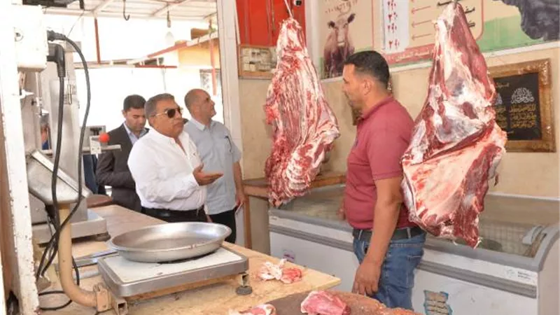مرزوق يقرر خفض سعر اللحوم بمنفذ الكردي الي 260