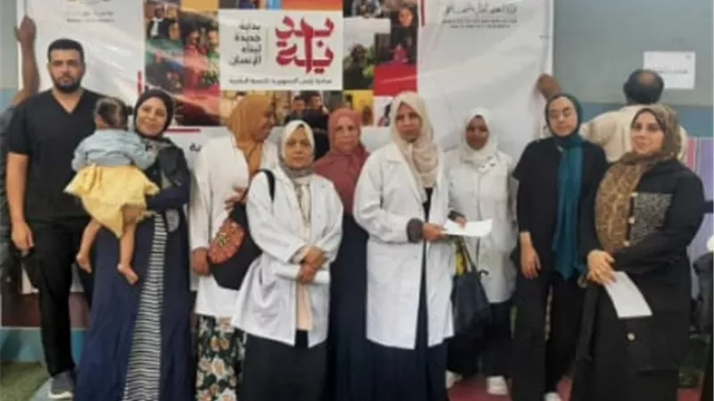 جامعة بنها تنظم قافلة طبية بمركز شباب ميت نما