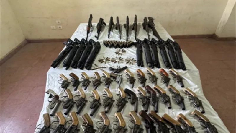 القبض على معلمين الكيف وتجار السلاح في أسوان ودمياط
