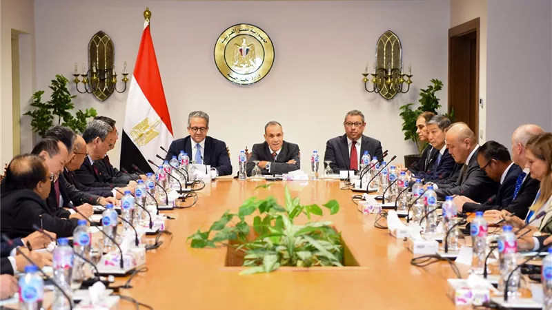 وزير الخارجية يلتقي مع سفراء الدول الآسيوية المُعتمدين بمصر