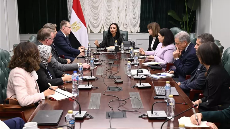 التضامن تبحث مع ممثلي الهيئات الدولية التعاون بمجال الحماية الاجتماعية