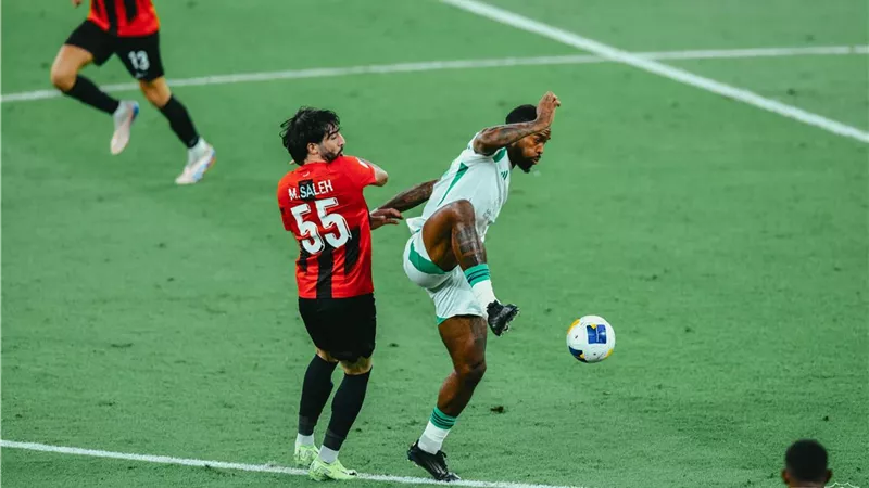 بمشاركة تريزيجيه .. الأهلى السعودى يهزم الريان القطرى بهدفين