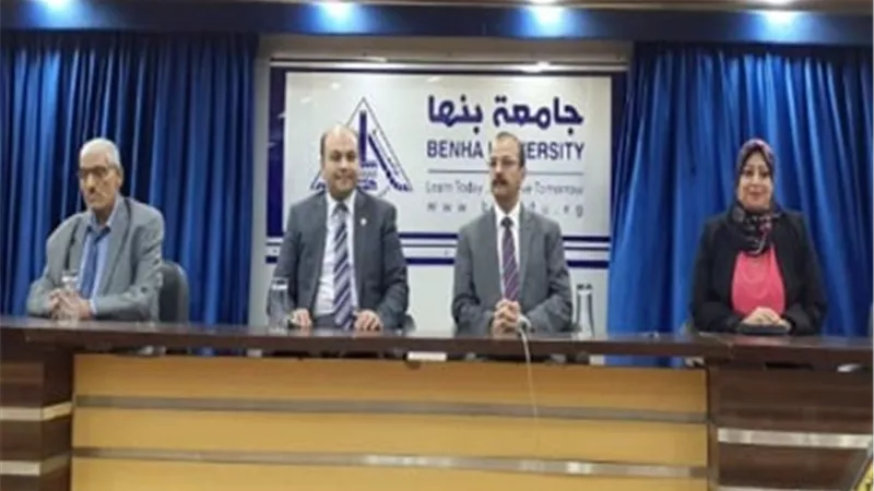 نائب رئيس جامعة بنها لخدمة المجتمع يفتتح فعاليات جامعة الطفل