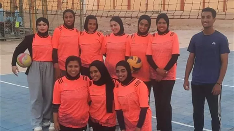 شباب المحمودية الاول للكرة الطائرة باسوان