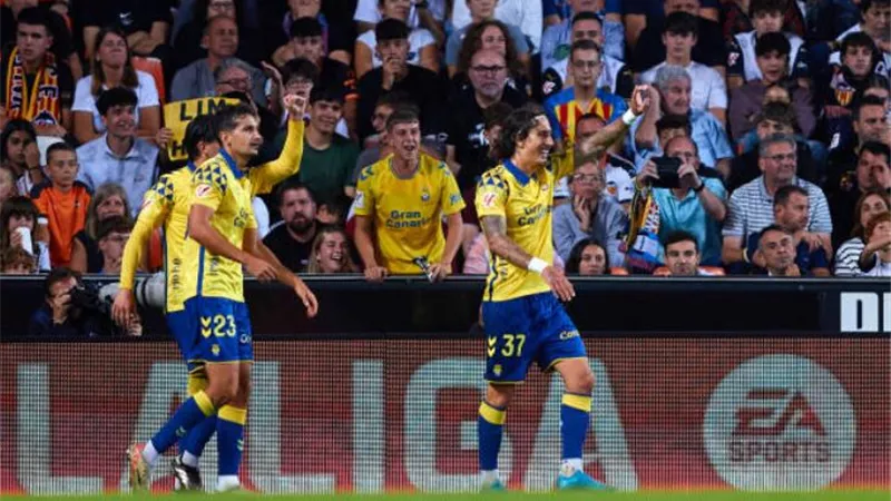 شاهد .. هدف فوز لاس بالماس أمام فالنسيا بالدورى الإسبانى
