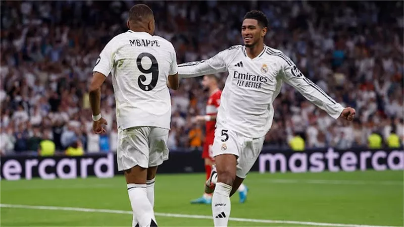 مبابي يقود تشكيل الريال أمام دورتموند بدوري أبطال أوروبا