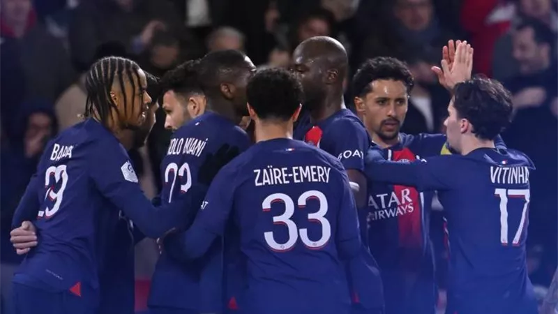 تشكيلة باريس سان جيرمان أمام آيندهوفن الليلة بدوري الأبطال