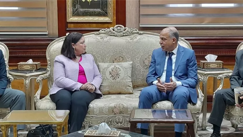 صاروفيم وكدواني يبحثان تنفيذ برنامج دعم وتعزيز قيم وممارسات المواطنة بالمنيا