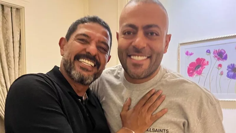بالصور .. هاني فرحات مفأجاة حفل تامر عاشور