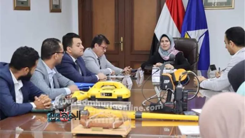نائب محافظ دمياط تبحث آليات انشاء 