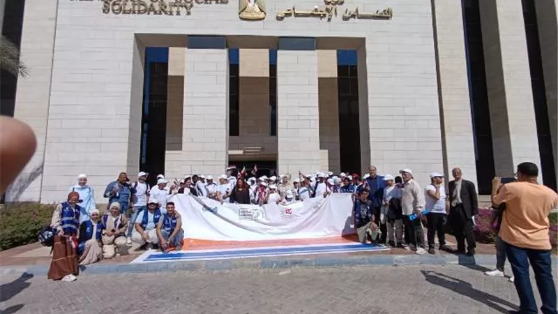 التضامن تستقبل وفداً من الطلاب ذوي الإعاقة..صور