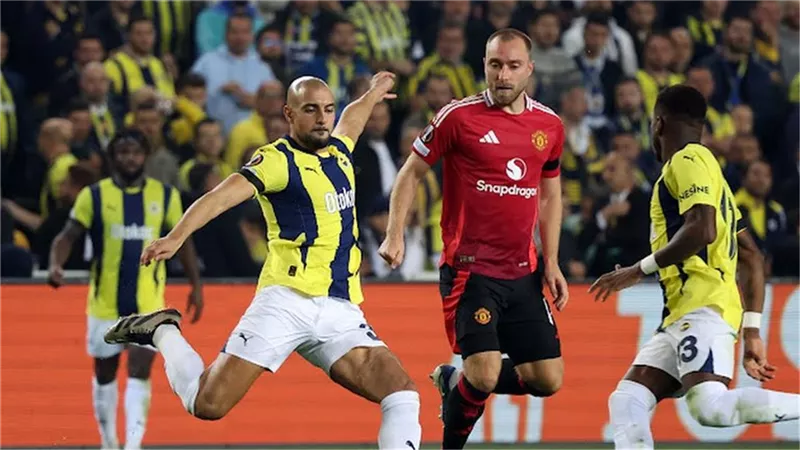 فناربخشة يتعادل أمام مانشستر يونايتد فى الدورى الأوروبى
