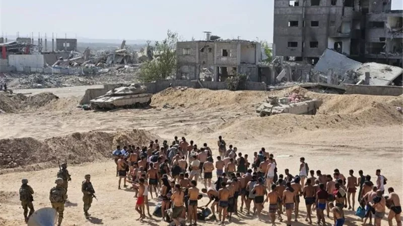 اعتقال عشرات الفلسطينيين في مستشفى كمال عدوان وإجبارهم على التعري