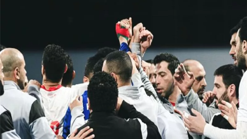 الزمالك يهزم القناة فى دورى كرة اليد