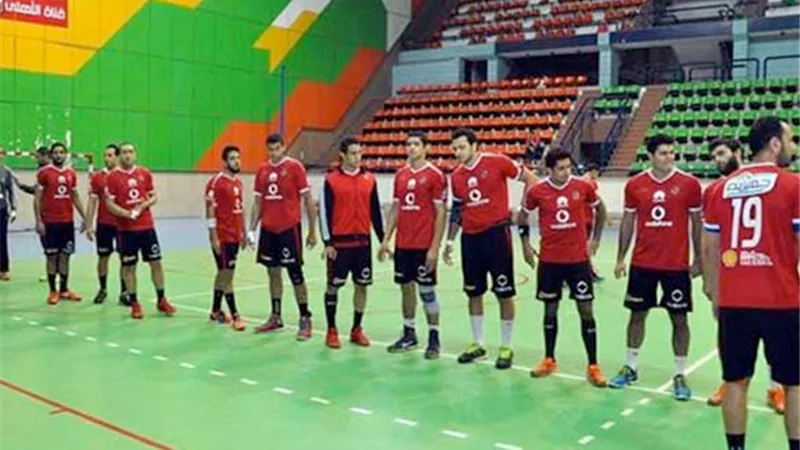 الأهلى يهزم الزهور فى دورى محترفى اليد