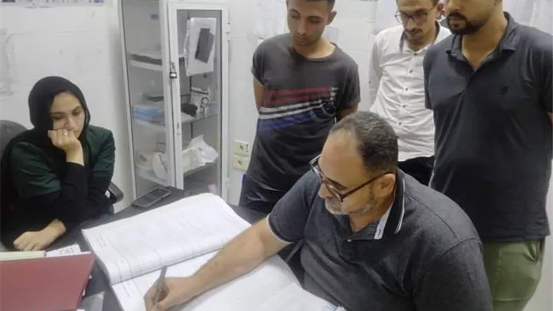 وكيل مديرية الصحة بمطروح يتفقد المركز الطبى بسيدى عبدالرحمن