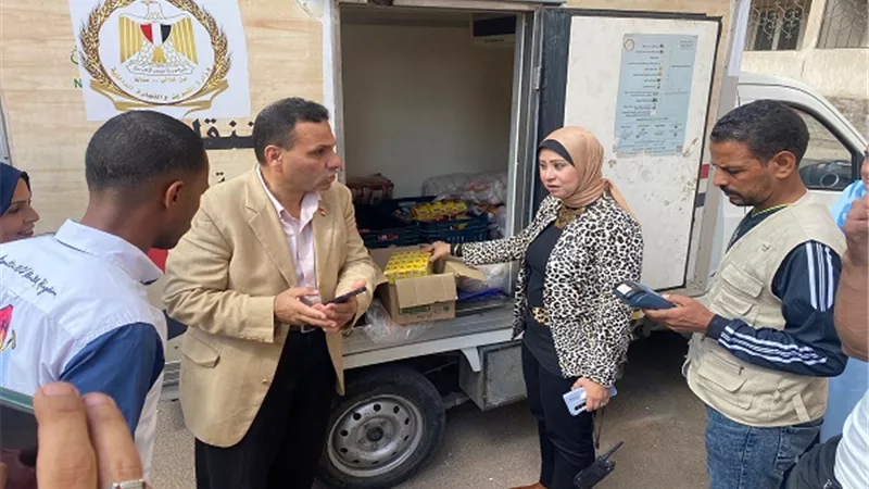 لحوم وسلع غذائية بأسعار مخفضة ببشاير بنطاق حى غرب