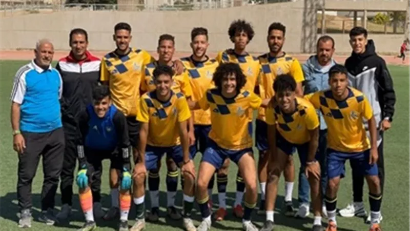 نادي جامعة حلوان يحقق فوزاً مستحقاً على المعصرة في مباراة ودية
