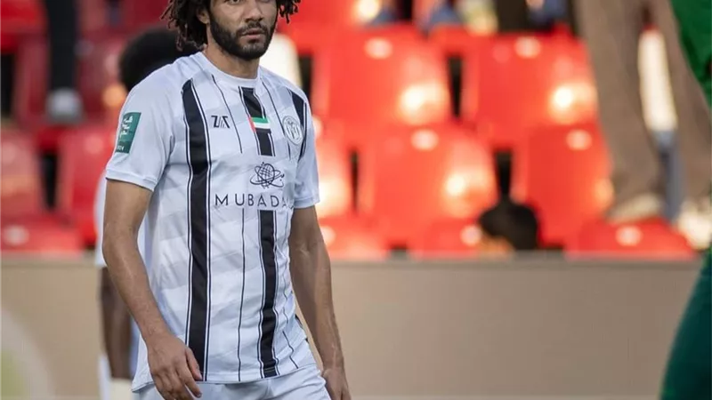 الجزيرة يتقدم علي خورفكان 3-1 في الشوط الأول بمشاركة النني