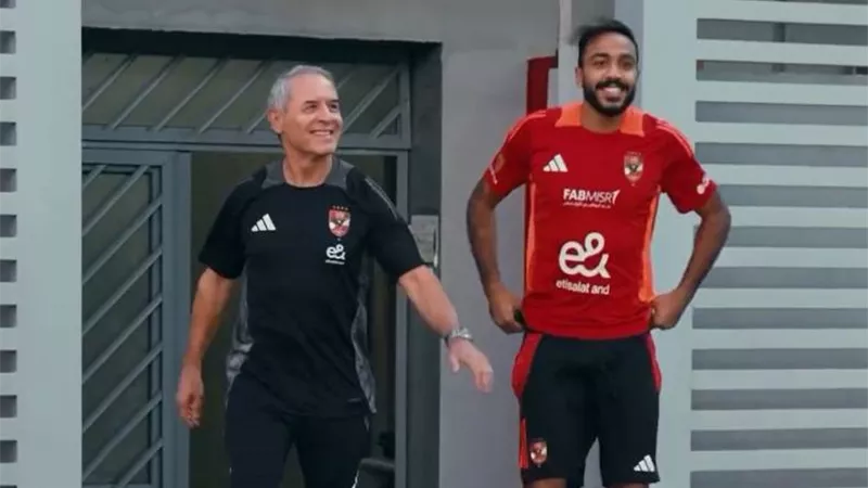 الأهلى يقبل اعتذار كهربا.. واللاعب ينتظم في التدريبات الجماعية