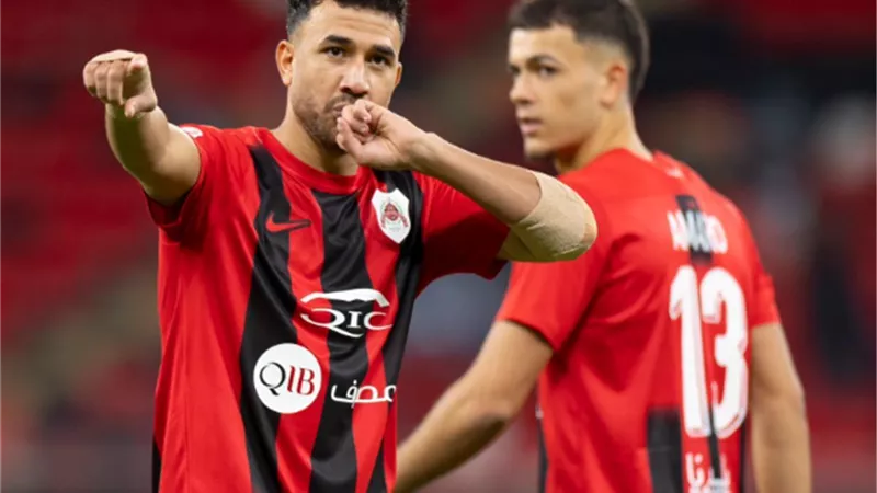 بمشاركة تريزيجيه وبن شرقي.. تعادل الريان مع الأهلي بالدوري القطري