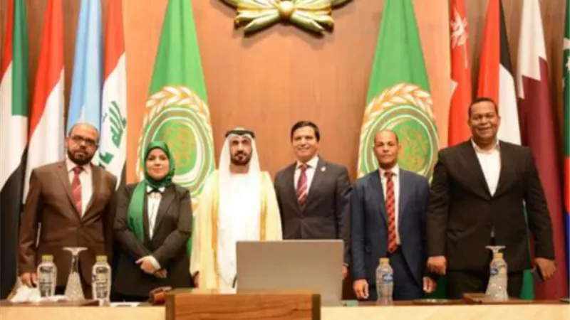 اللواء طارق نصير أمين عام «حماة الوطن» يفوز بمنصب نائب رئيس البرلمان العربي