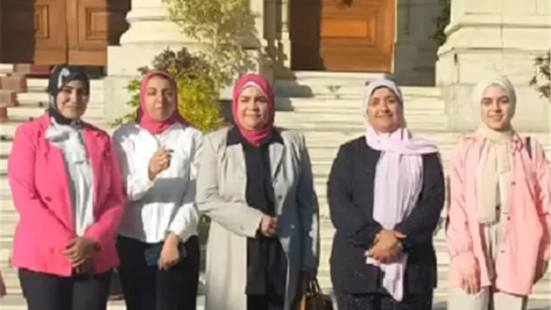 كلية التربية للطفولة المبكرة تشارك في قافلة 