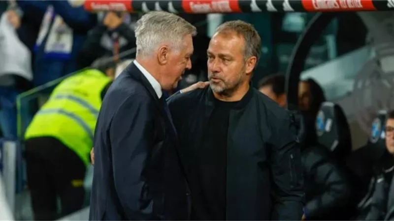 فليك يعلق علي غضب أنشيلوتي ويعلن عن مكافأته للاعبي برشلونة