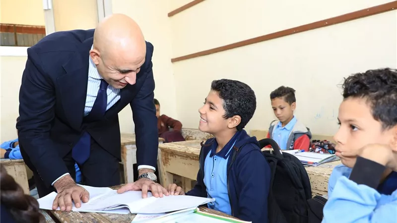 وزير التربية والتعليم يواصل جولتة التفقدية بالبحيرة