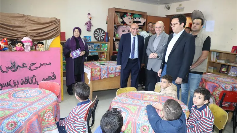 وزير الثقافة في جولة تفقدية بقصر ثقافة بنى سويف