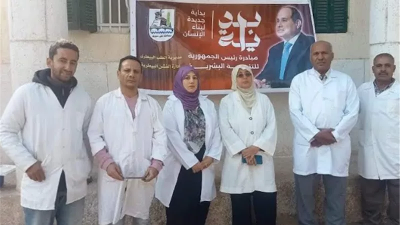 رئيس مركز الفشن يتابع فاعليات مبادرة 