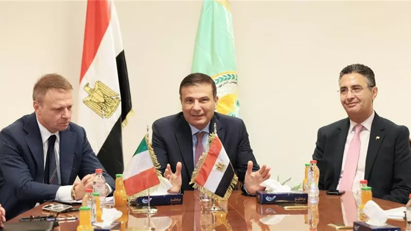 مباحثات بين مصر وإيطاليا في مجال الأمن الغذائي