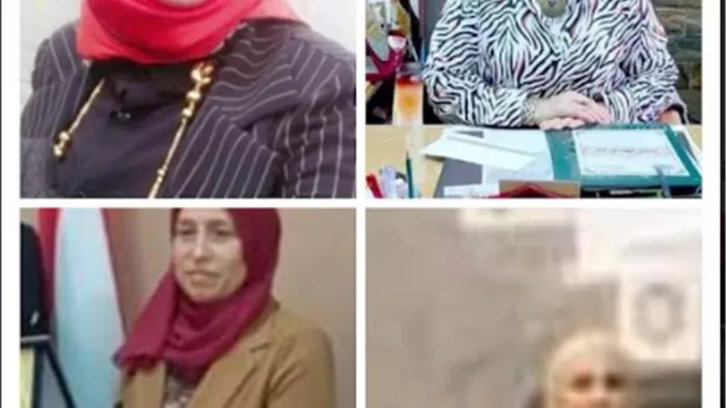 لاول مرة 4 سيدات علي رأس اهم المديريات بمطروح