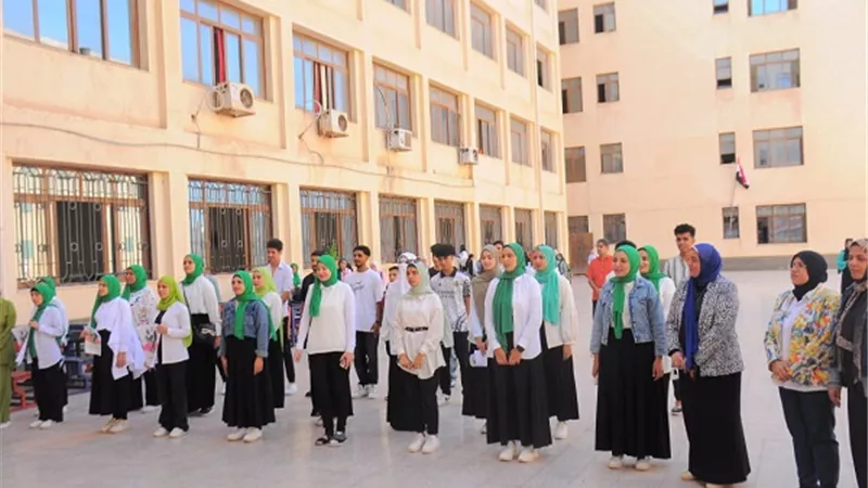 جامعة كفر الشيخ تطلق مبادرة ابدأ بقسمك 