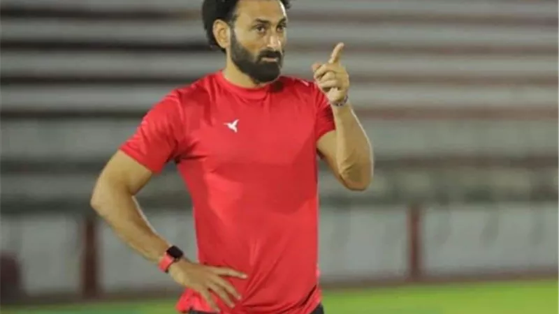 احمد سمير : سعيد بالفوز على كوم حمادة ونتبع سياسة التدوير