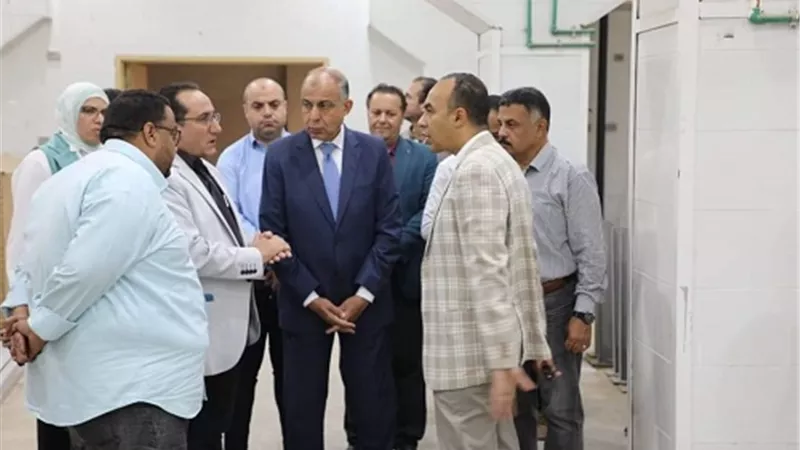 محافظ المنيا يتفقد مجزر بني أحمد ويعلن تشغيله خلال شهر